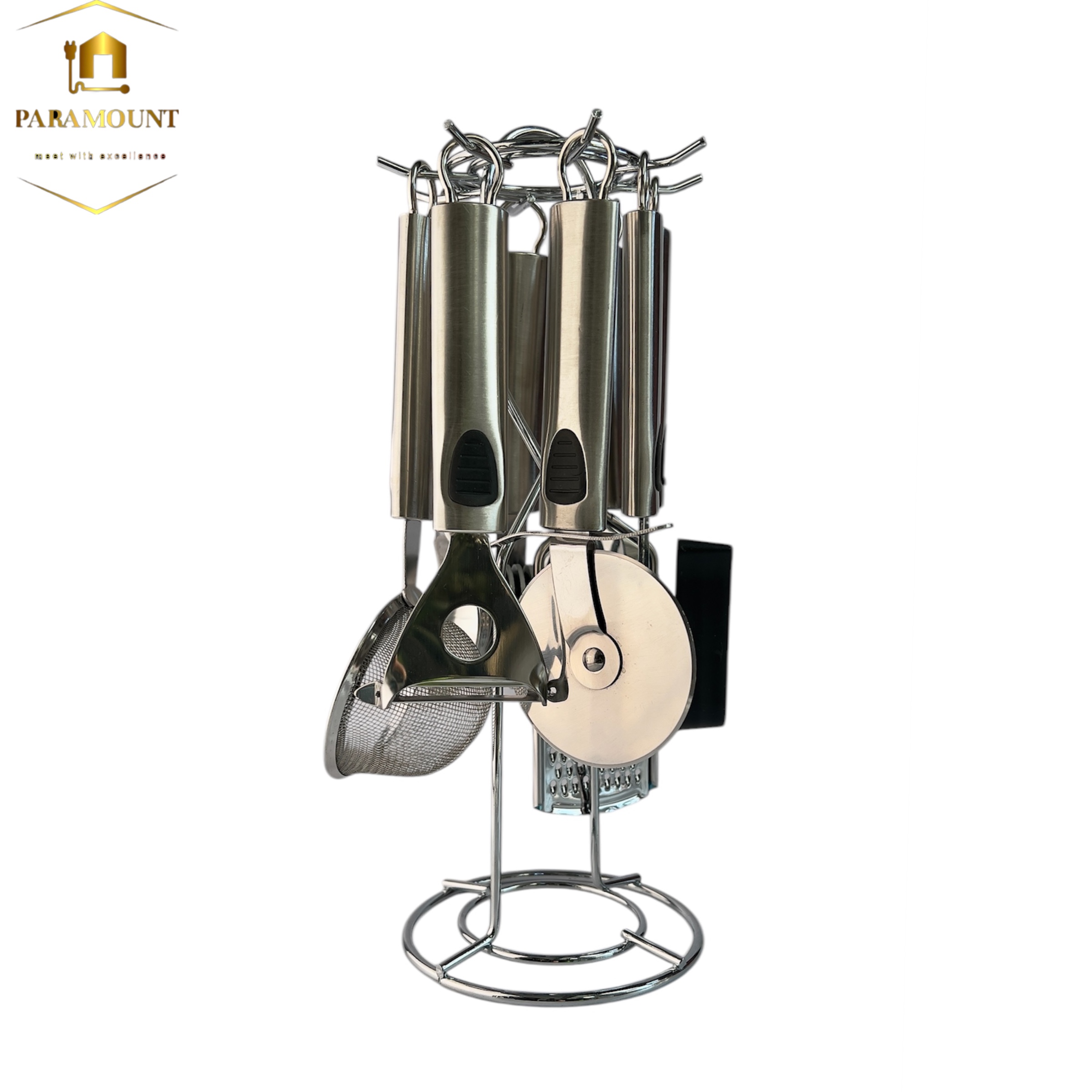 ست ابزار آشپزخانه تمام استیل 8 پارچ بونیتو