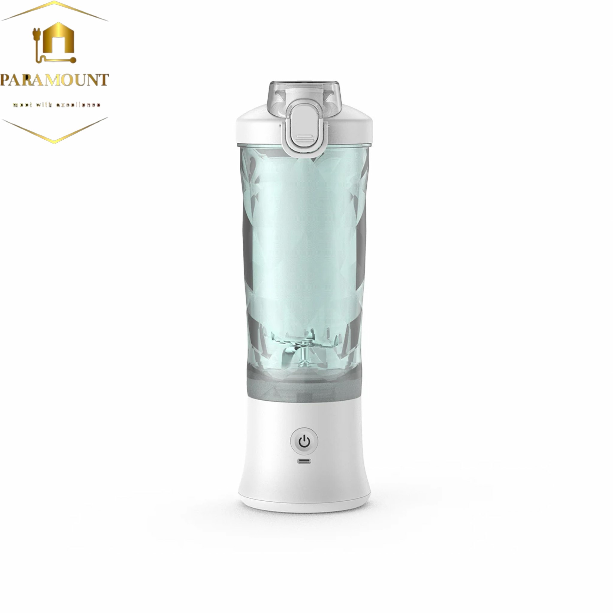 مخلوط‌کن و شیکر شارژی قابل حمل مدل b35 سفید